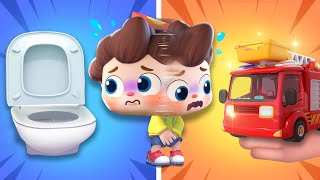 Go to the Bathroom Baby  Potty Song  Good Habits  Nursery Rhymes amp Kids Songs  BabyBus [upl. by Adnalohs]