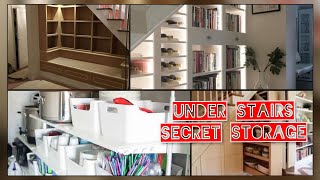 20 Unique Under the Stairs Storage amp Design Ideas l Staircase Closet Ideas [upl. by Rehsu]