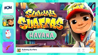 Subway Surfers Havana  Play it on Poki [upl. by Refynnej874]