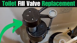 Toilet Fill Valve Replacement in 3 Minutes or Less [upl. by Brodie20]