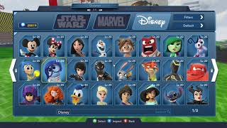 Disney Infinity 30 All Characters gameplay part 3 Disney [upl. by Cassell847]