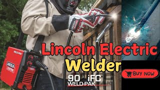 Lincoln Electric 90i MIG and Flux Core Wire Feed WeldPAK Welder [upl. by Edialeda591]