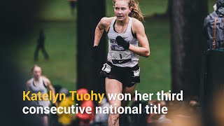 Katelyn Tuohy Wins Third Consecutive National Title  Runners World [upl. by Edroi]