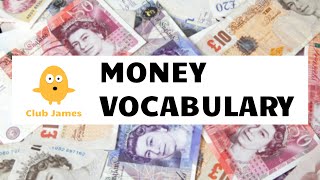 MONEY English Vocabulary  20 Useful English Money Words with Example Phrases amp Meanings [upl. by Anilem]