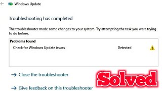How To Fix Check For Windows Update Issues Detected Windows 1110 [upl. by Elyrehc361]