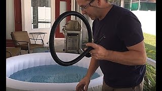 How to Add Air to Coleman Hot Tub Without Draining Water [upl. by Eachern547]