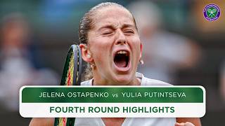 Ruthless from Grand Slam Champ  Jelena Ostapenko vs Yulia Putintseva  Highlights  Wimbledon 2024 [upl. by Sommers909]