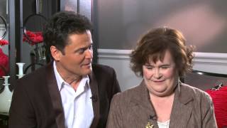 Susan Boyles debut in Las Vegas with Donny Osmond [upl. by Adleme]