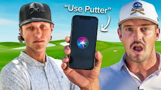 Can I Beat Bryson DeChambeau if Siri Picks His Clubs [upl. by Carpio]