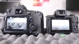 Which is better Canon EOS M50 vs 70D  80D [upl. by Leynad]