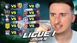 🇫🇷 Pronostic Foot LIGUE 1  Mes 9 PRONOSTICS  Ligue 1 [upl. by Lichter]