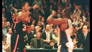 Larry Johnson vs Alonzo Mourning Fight Comp [upl. by Nysilla]