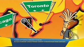 YTV 2012  Brought To You By Cheestrings Cheesys Backstage Pass Contest [upl. by Crain]