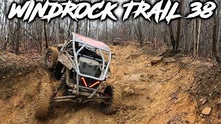 Windrock Off Road Park W KRX RZRs X3s  Trail 38 amp 15 Muddy MESS More Carnage [upl. by Post]