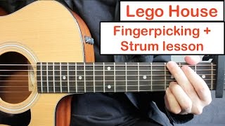 Ed Sheeran  Lego House  Guitar Lesson Tutorial How to play Chords [upl. by Nigrom]