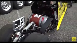 JEGS High Performance NHRA Electric Junior Dragster Motor Racing Tesla David Ruark Impulse 9 Warp [upl. by Maag]