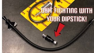 Transmission Dipsticks Made EASY No more Leaks and Universal [upl. by Toomin993]