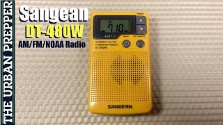 Sangean DT400W Pocket Radio Review by TheUrbanPrepper [upl. by Launame]