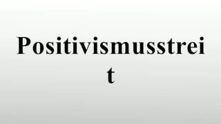 Positivismusstreit [upl. by Tosch]