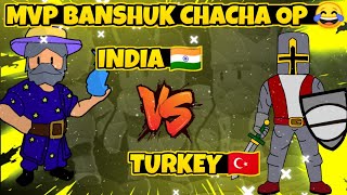 INDIA🇮🇳 VS TURKEY 🇹🇷 OLD BLAEZI IS HERE🥵 [upl. by Neersan130]