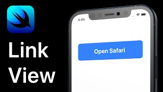 SwiftUI Link  Open Website in Safari  iOS 14  Xcode 124 [upl. by Kilgore497]