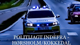 Politijagt indefra  HørsholmKokkedal [upl. by Amarillis]