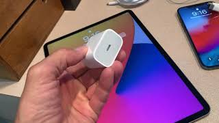 How to use the iPad Pro and iPhone Pro Max USB C cables and charging block [upl. by Giacopo235]