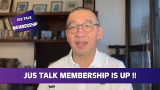 WELCOME TO JUS TALK MEMBERSHIP [upl. by Skinner]