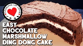 Ding Dong Cake  Easy Cake Recipe  Chocolate Cake  Layer Cake  Dessert Recipe  Chocolate Recipes [upl. by Sadick144]