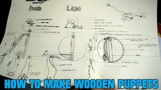 HOW TO MAKE WOODEN PUPPETS The best marionette in the world PART 1 With puppets [upl. by Luanne]