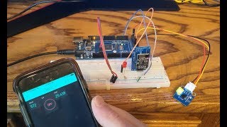 Arduino Mega 2560 with ESP8266 ESP01 Wifi AT Commands and Blynk [upl. by Aneliram]