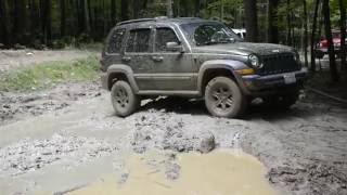 Jeep Liberty Offroad [upl. by Aisanat]