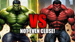 Why Hulk VS Red Hulk Has NEVER Been Close [upl. by Fritzsche]