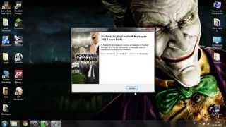 Instalar Crack Football Manager 2013 [upl. by Alemat]