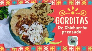 ¿como hacer gorditas de chicharron prensado [upl. by Neetsyrk]