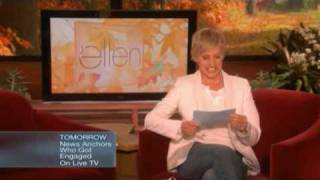 Ellen presents some scary web videos 102308 [upl. by Akyssej485]