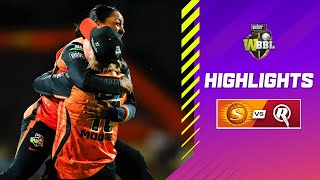 LAST OVER THRILLER  Perth Scorchers v Melbourne Renegades  WBBL10 [upl. by Eckel]