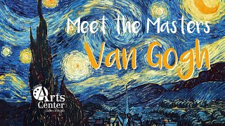 Meet the Masters  VAN GOGH  Starry Night Art Project for Kids [upl. by Kiraa]