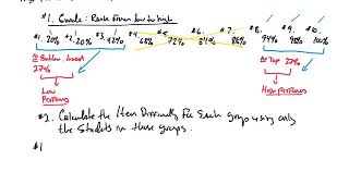 Item Analysis Part 4 Calculating Item Discrimination [upl. by Yrailih]