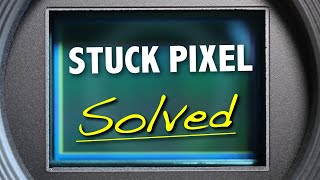 How to Fix a StuckHot Pixel on a Canon Camera [upl. by Ddarb]