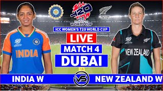 ICC T20 World Cup Live India vs New Zealand Live  IND W vs NZ W Live Commentary  India W Innings [upl. by Laram]