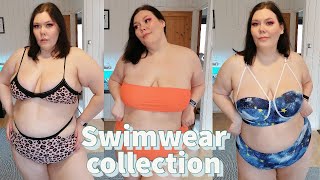 Plussize swimwear collection  PART ONE of trying on all my swimsuits [upl. by Nemhauser]