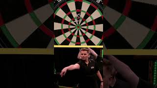 The HIGHEST Darts Score Possible 🔥 darts shorts lukelittler [upl. by Eikcid]