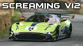 820HP Aston Martin Vulcan AMR Pro SCREAMING V12 Sounds [upl. by Letsirhc401]