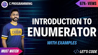 Enumerator in C Programming  enum in C Programming [upl. by Chui]