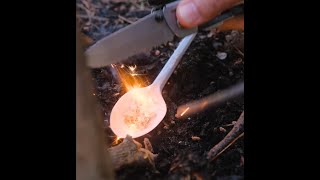 The most effective fire starter hack 👍🏼 tourism hack camping [upl. by Airdnna]