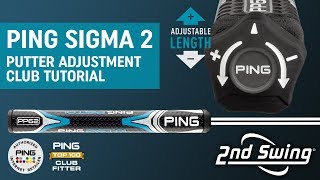 How To Adjust The New PING Sigma 2 Putters [upl. by Alaster]