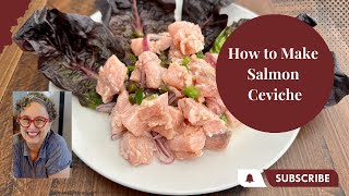 How to Make Salmon Ceviche Recipe  The Frugal Chef [upl. by Ryder]