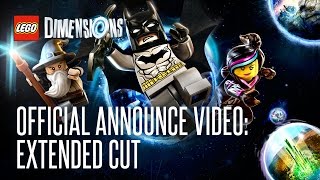 LEGO Dimensions Official Announce Video  Extended Cut [upl. by Ollie]