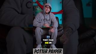 Potter Payper tells story about how he started Trapping 🏚️🍃 youtubeshorts explore fypシ゚viral [upl. by Saied452]